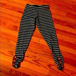Matilda Jane stripped leggings in size 8